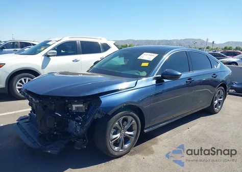 2024 Honda Accord Hybrid Ex-L из США, поврежденный, VIN 1HGCY2F61RA009862